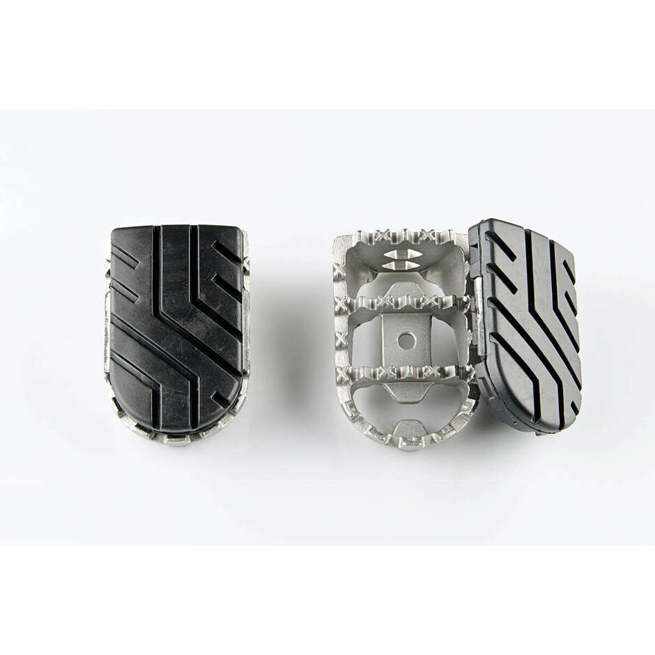 Kit Pedane Regolabili Ion Argento / Nero Sw-Motech FRS.07.011.11000/S
