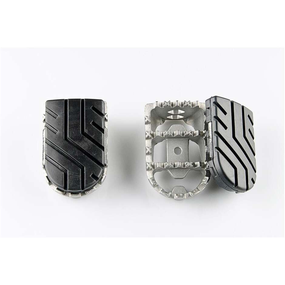 Kit Pedane Regolabili Ion Argento / Nero Sw-Motech FRS.11.011.10300/S