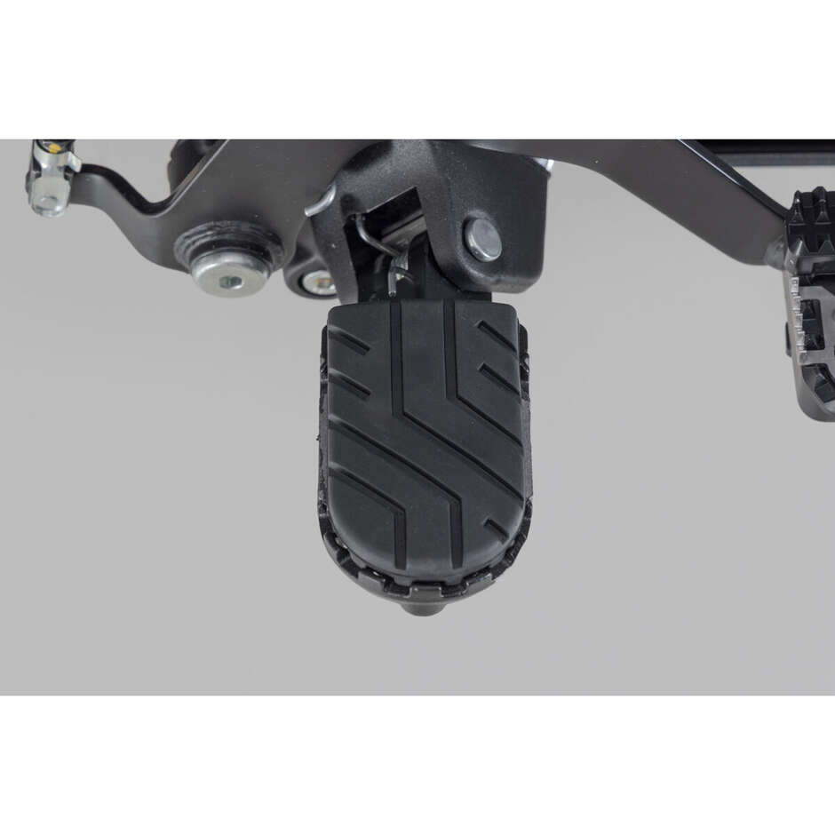 Kit Pedane Regolabili Ion Nero / Nero Sw-Motech FRS.41.011.10000/B Per Royal Enfield Himalayan 450 / Rally