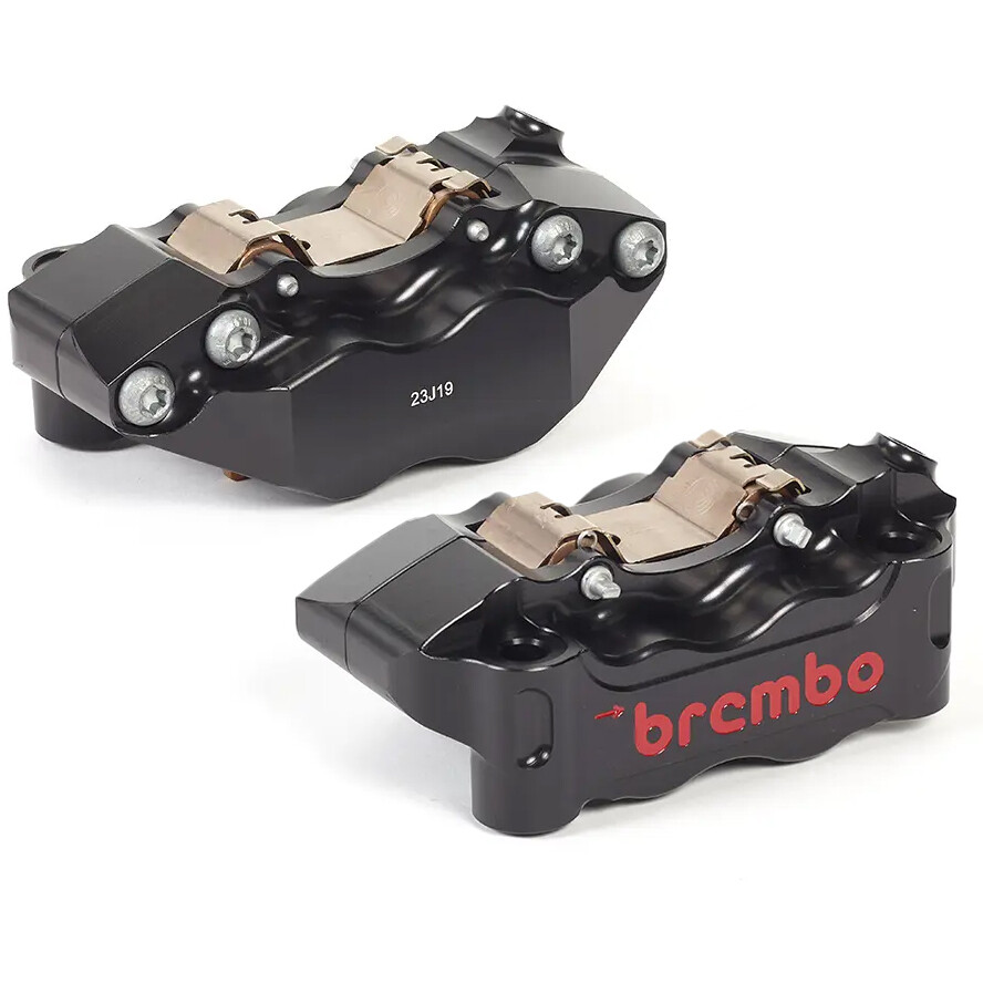 Kit Pinze Freno Moto Anteriori Brembo Racing GP4-RB Radiali 100 mm CNC 220B47330