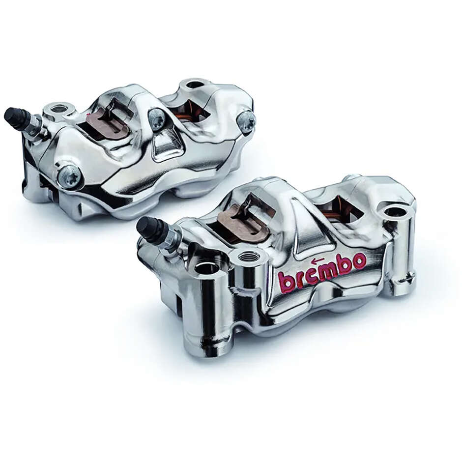 Kit Pinze Freno Moto Anteriori Brembo Racing GP4-RX Radiali 100 mm CNC 220B01020