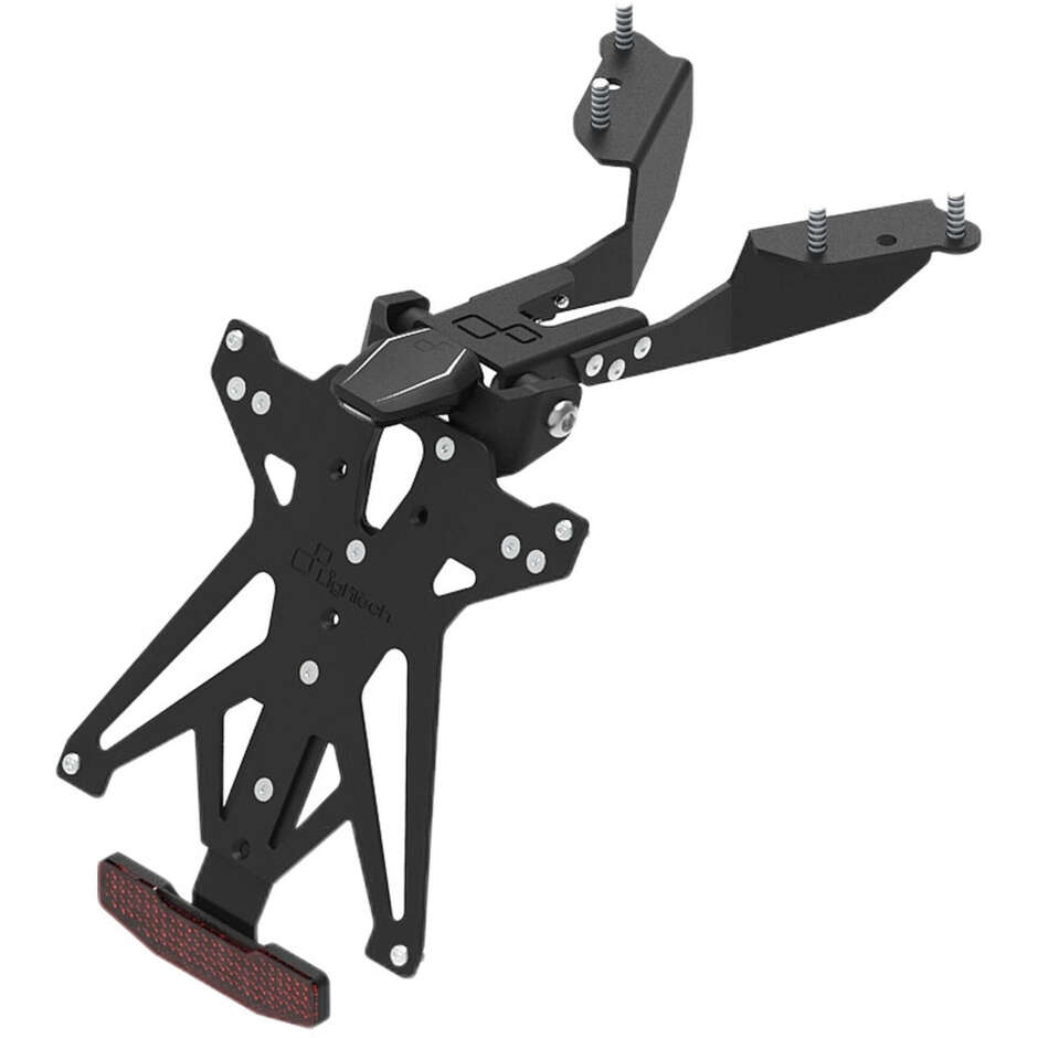 Kit Porta Targa Regolabile Lightech Specifico Per Yamaha T-MAX 560 (22-24)  