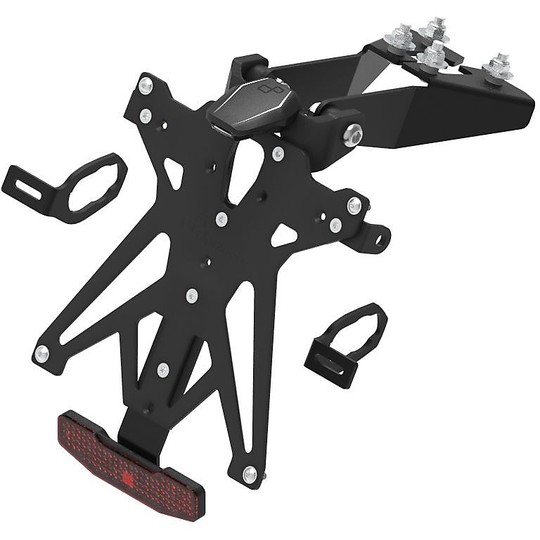Kit Portatarga Moto Regolabile KTARKA124 Specifico taglia uni