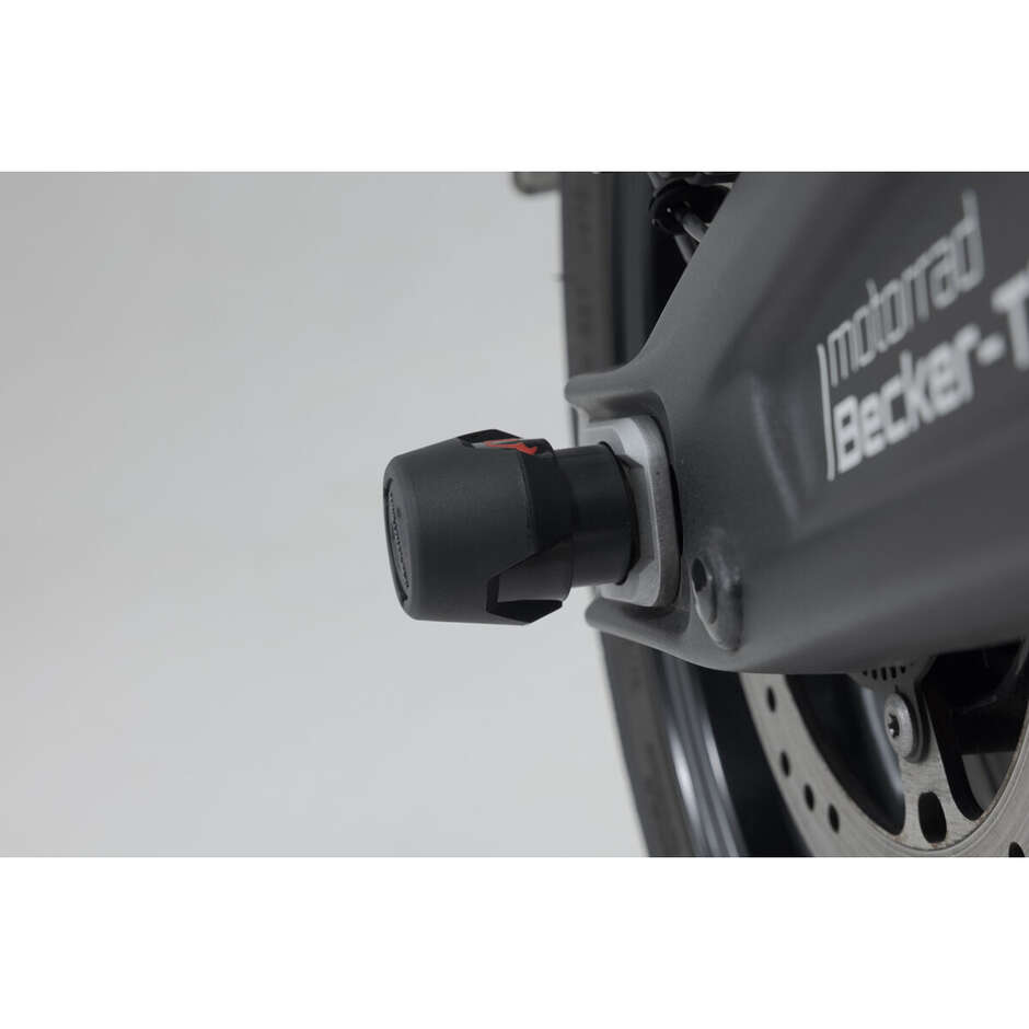 Kit Protezioni Asse Posteriore Nero STP.11.176.10700/B Per Daytona, Trident, Tiger 660, X-Cape 650