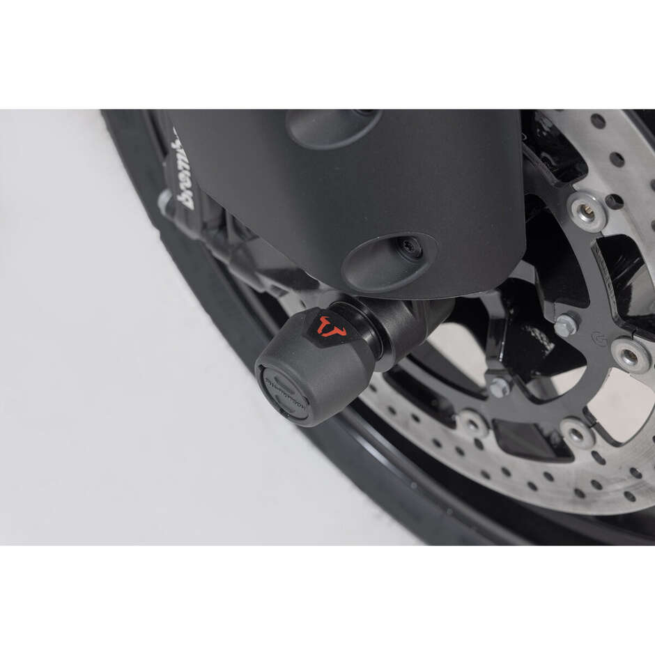 Kit Protezioni Perni Ruota Anteriore Nero STP.04.176.10901/B Per Modelli KTM, Husqvarna Norden 901