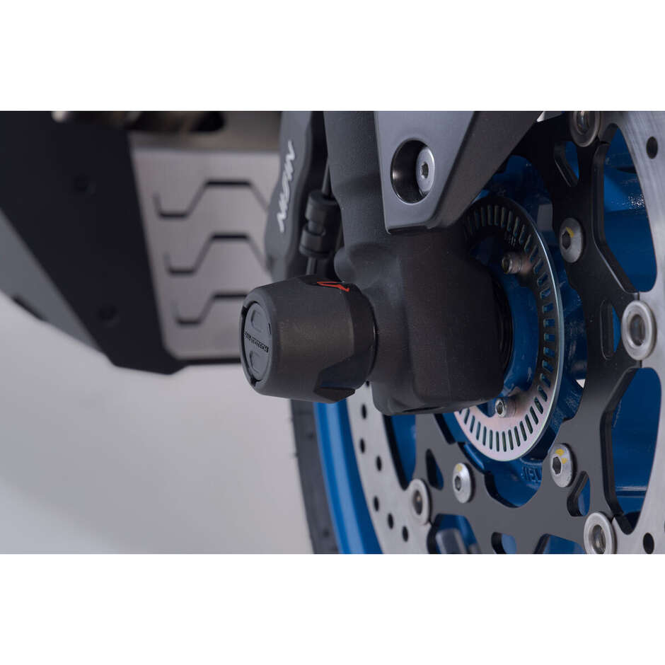 Kit Protezioni Perni Ruota Anteriore Nero STP.05.176.10700/B Per Suzuki GSX-8S/8R (22-), V-Strom 800 (22-)