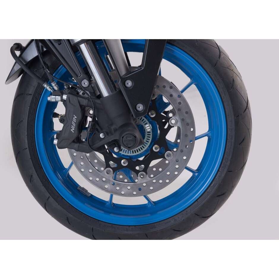 Kit Protezioni Perni Ruota Anteriore Nero STP.05.176.10700/B Per Suzuki GSX-8S/8R (22-), V-Strom 800 (22-)