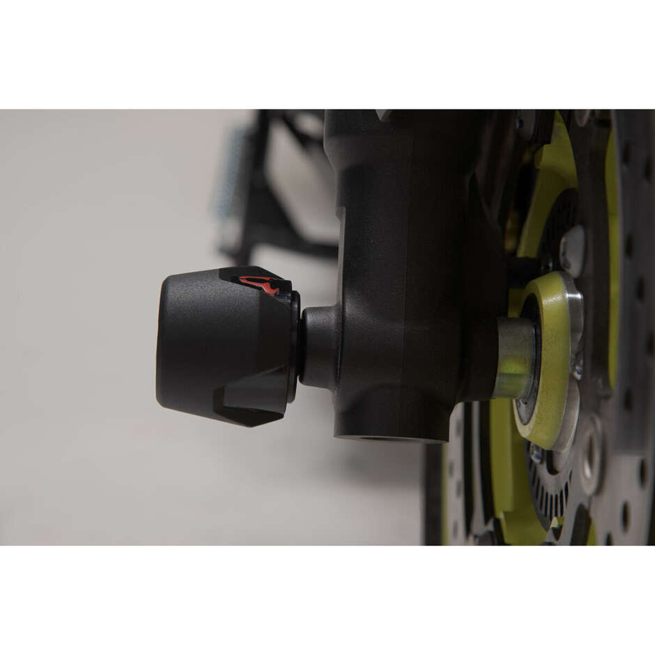 Kit Protezioni Perni Ruota Anteriore Nero STP.06.176.10701/B Per MT-09 / Tracer 900 / YZF-R7, Aprilia