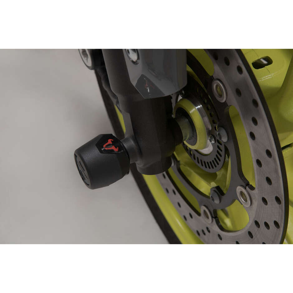 Kit Protezioni Perni Ruota Anteriore Nero STP.06.176.10701/B Per MT-09 / Tracer 900 / YZF-R7, Aprilia