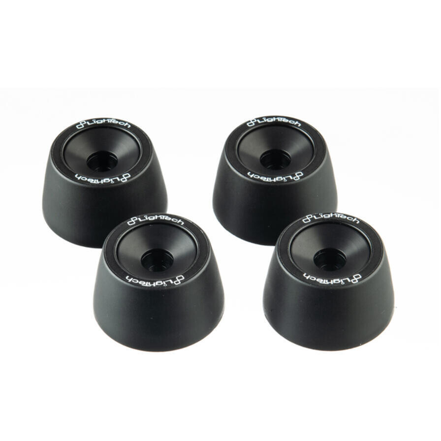 Kit Protezioni Perno Ruota Ant + Post. LighTech WAPKA408 Nero Per Kawasaki Z900 (17-24)