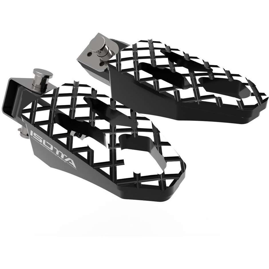 Repose-Pieds Passager Arrière Aluminium BMW R1200GS R1250GS – Caoutchouc Antidérapant