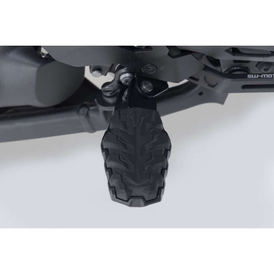 Kit repose-pieds réglables Sw-Motech FRS.07.112.10501/B Evo Noir pour R1200GS (93-12)