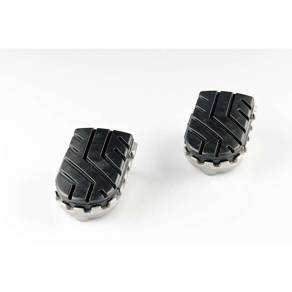 Kit repose-pieds réglables SW-Motech Ion argent/noir FRS.07.011.11000/S