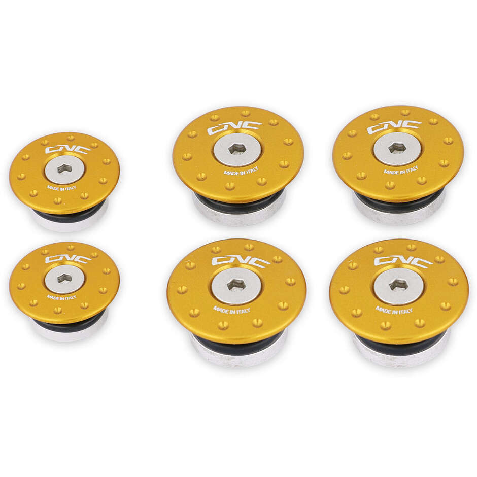 Kontak Audio RCA Gold Plated Copper Noise Stopper Caps (Set Of 5) 5055581866304
