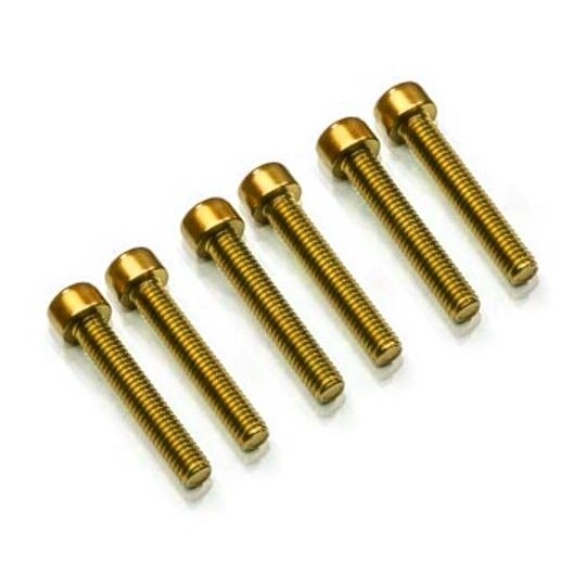 Kit viti tappo serbatoio Ducati KV356 Oro taglia unica