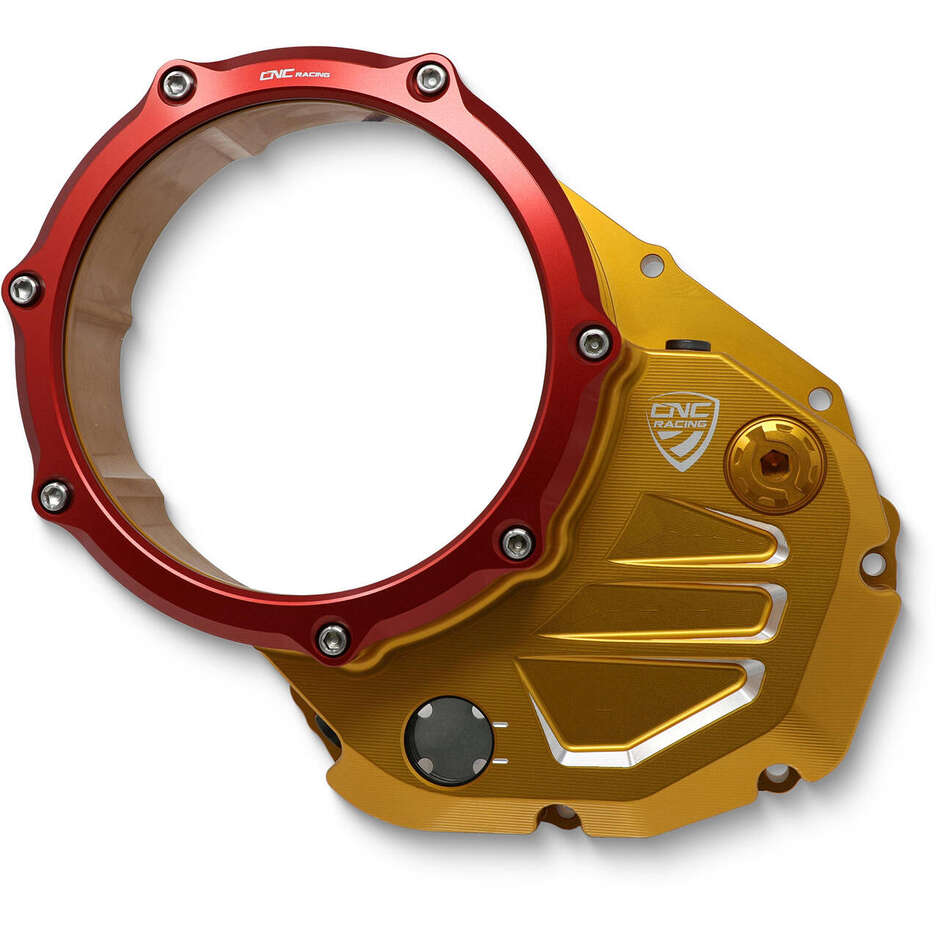 Klare Carter Ölkupplung Ducati BICOLOR CNC Racing Gold Rot