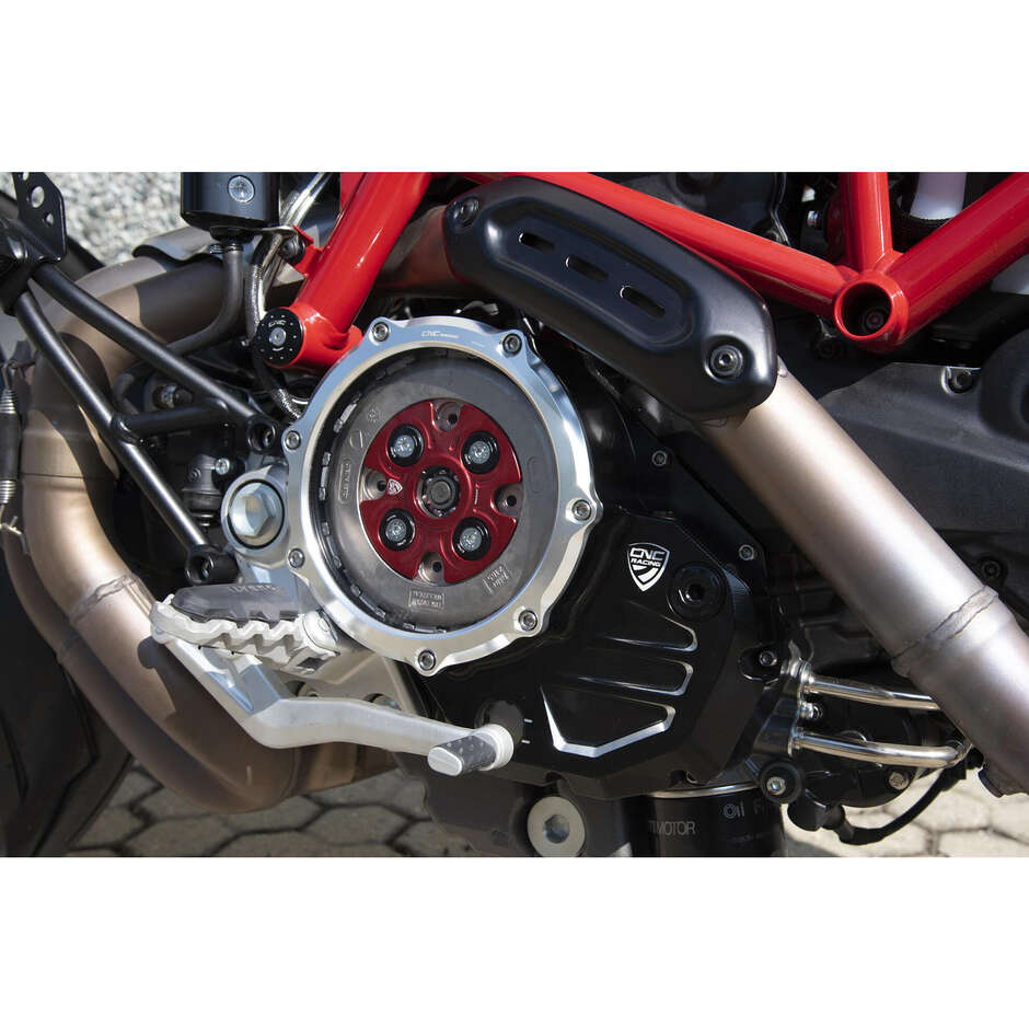 Klare Carter Ölkupplung Ducati BICOLOR CNC Racing Schwarz Silber