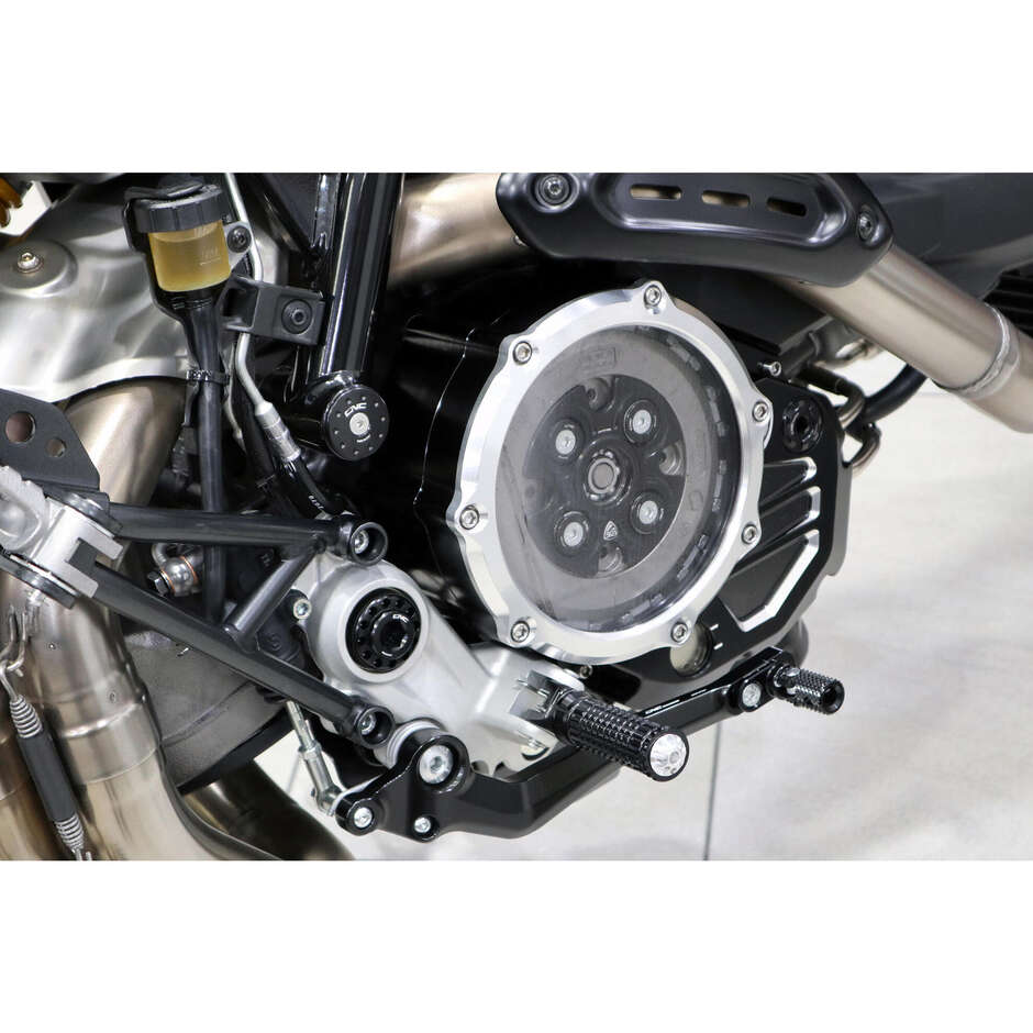 Klare Carter Ölkupplung Ducati BICOLOR CNC Racing Silber Schwarz
