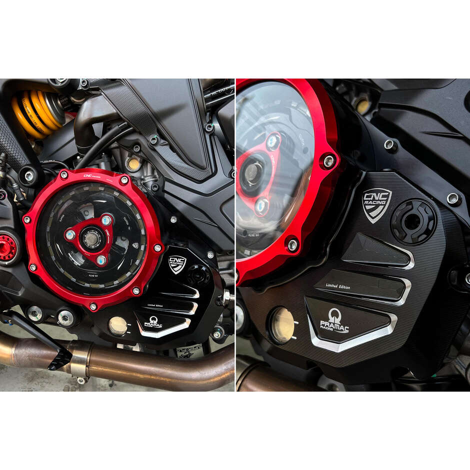 Klare Carter Ölkupplung Ducati Pramac Racing Limited Edition CNC Racing Schwarz Rot