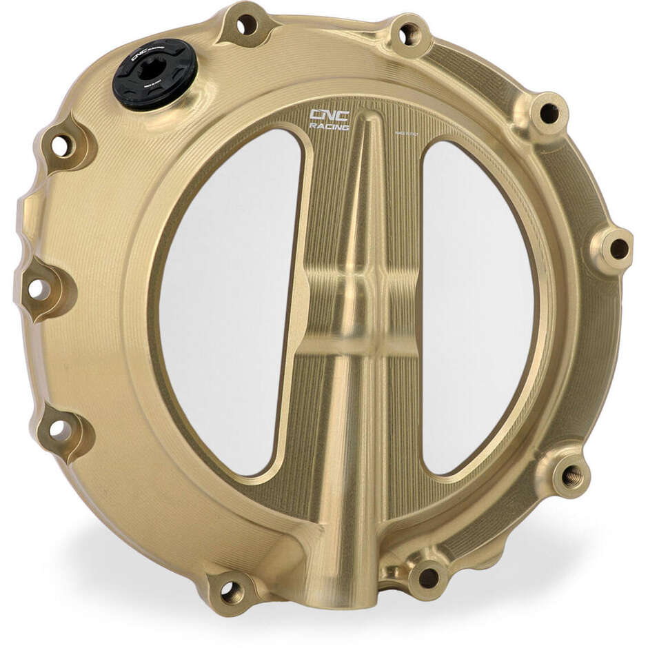 Klarer Kupplungsdeckel BMW CA801 Wire Control CNC Racing Bronze