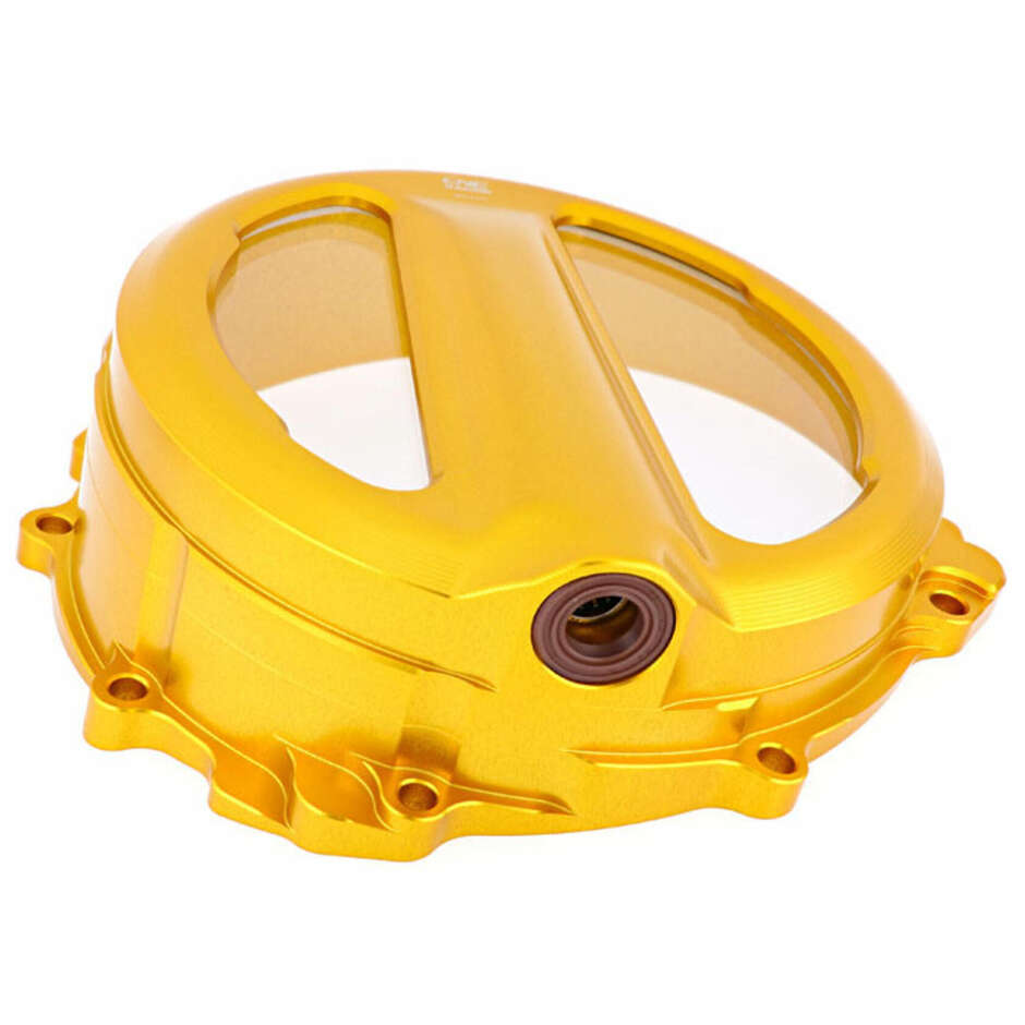 Klarer Kupplungsdeckel MV Agusta CA301 - Wire Control CNC Racing Gold