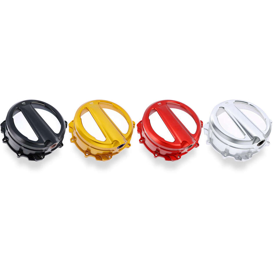 Klarer Kupplungsdeckel MV Agusta CA301 - Wire Control CNC Racing Gold