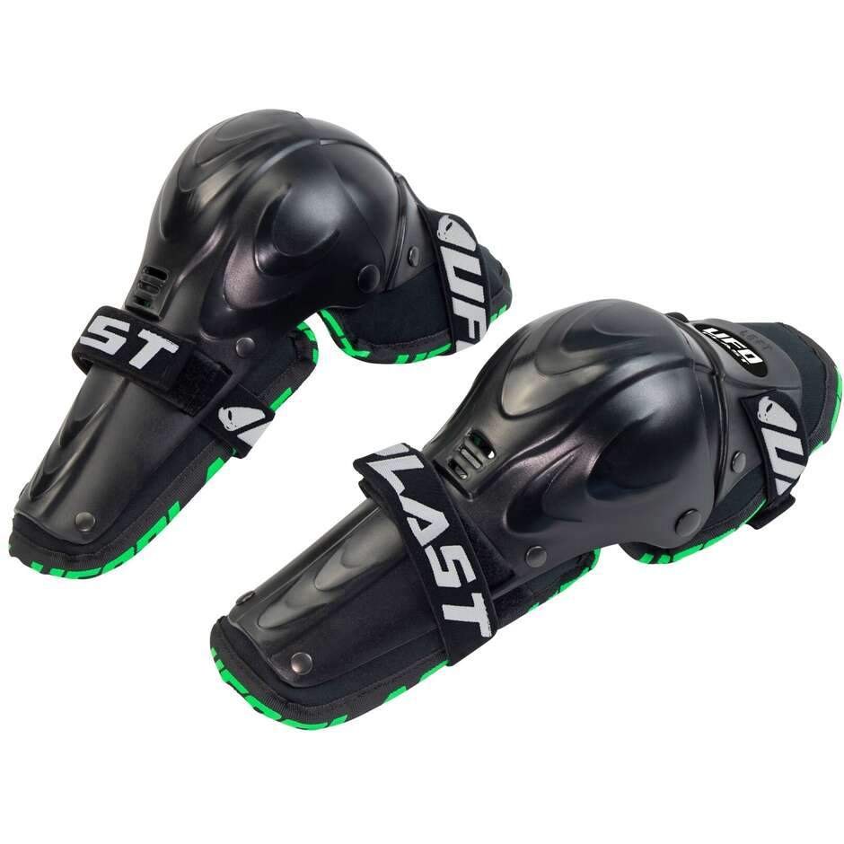 Knee Pads for Children Moto Cross Enduro Ufo KAJAM Black