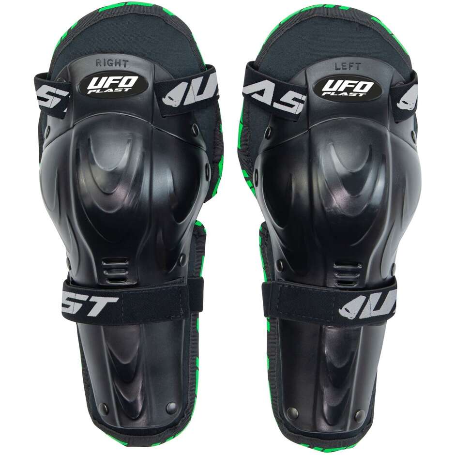 Knee Pads for Children Moto Cross Enduro Ufo KAJAM Black