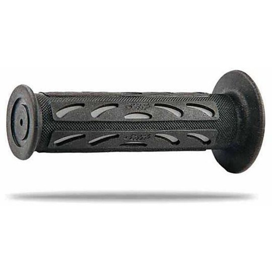 Knobs Professional Motorcycle Road ProGrip 724 Double Density Black-Grey