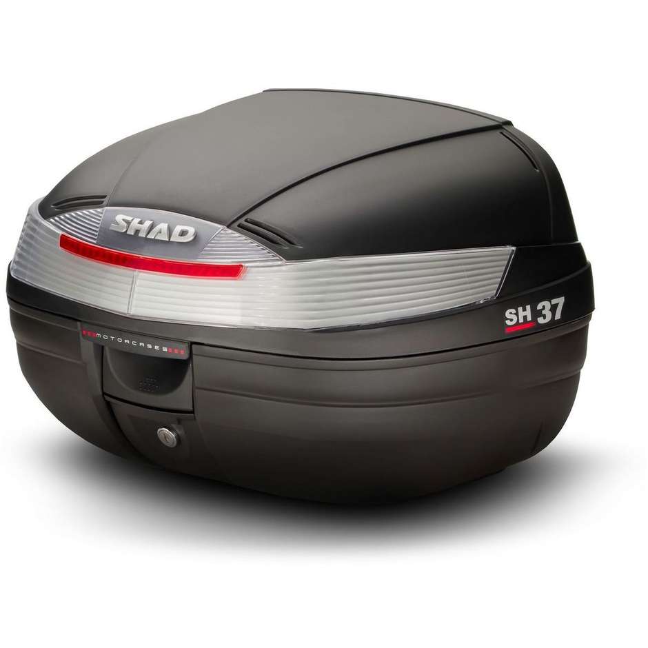 Koffer für Motorräder und Motorroller Shad Sh37 schwarz 37 Liter
