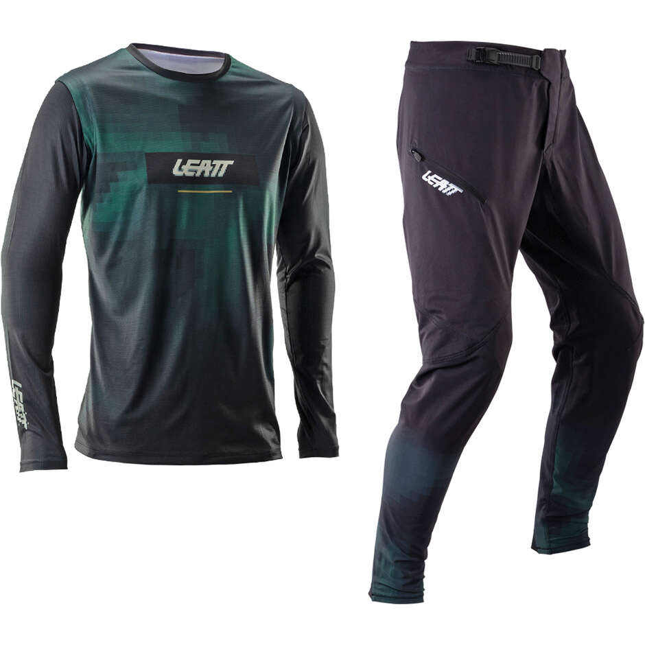 Komplettes Leatt-Trikot und -Hose MTB Gravity 1.0 Leatt x Szymon Godziek