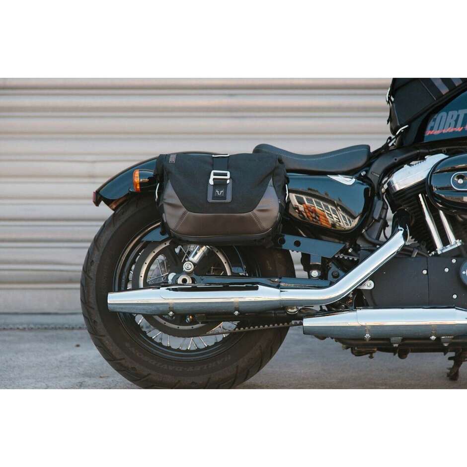 Komplettset Sw-Motech BC.HTA.18.768.20100 mit Legend Gear LC1/LC2 Taschen + SLC Racks für HARLEY DAVIDSON Modelle in Beschreibung