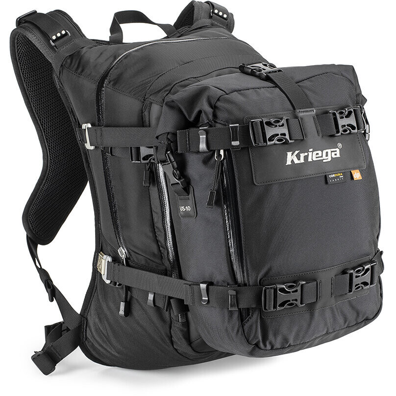 Kriega R20 Backpack Sac à dos technique moto noir