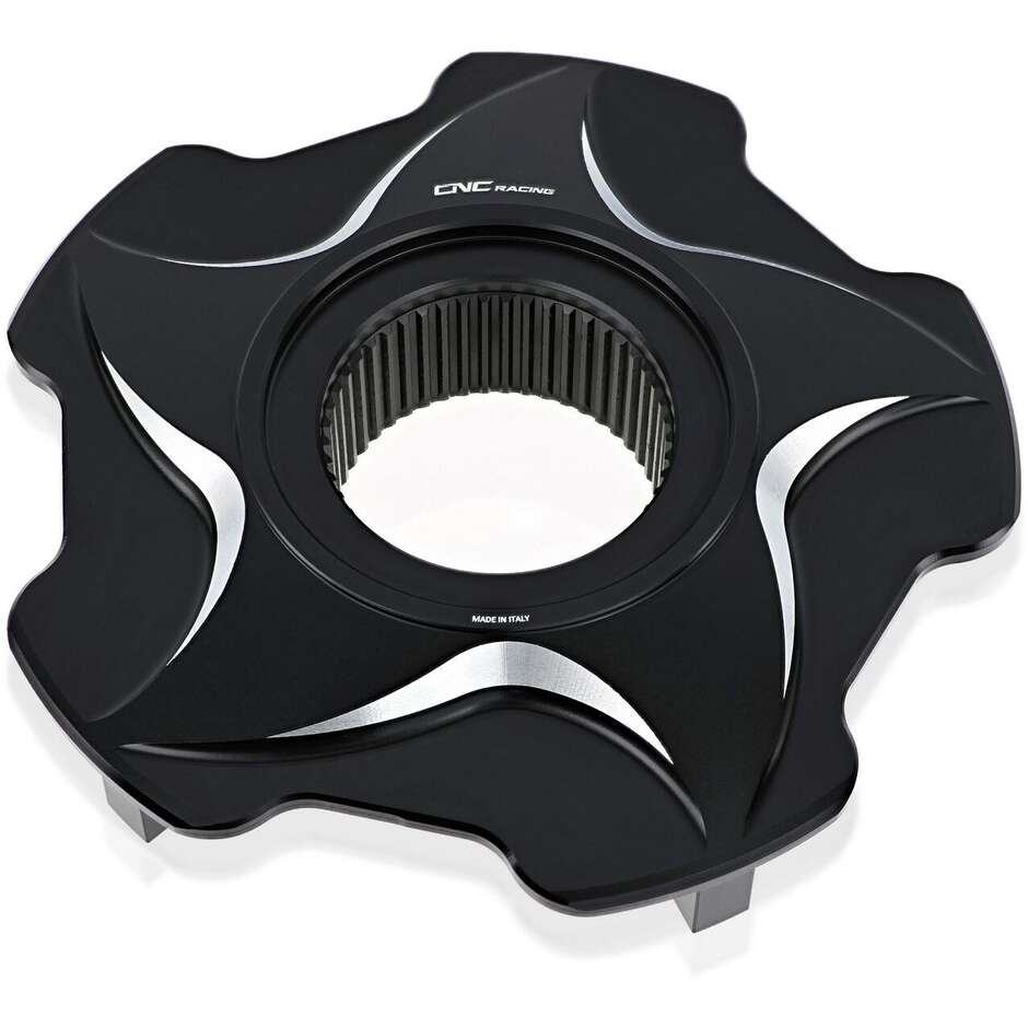 KRONE FLANSCH FL505 MV AGUSTA BICOLORE CNC Racing Schwarz Silber