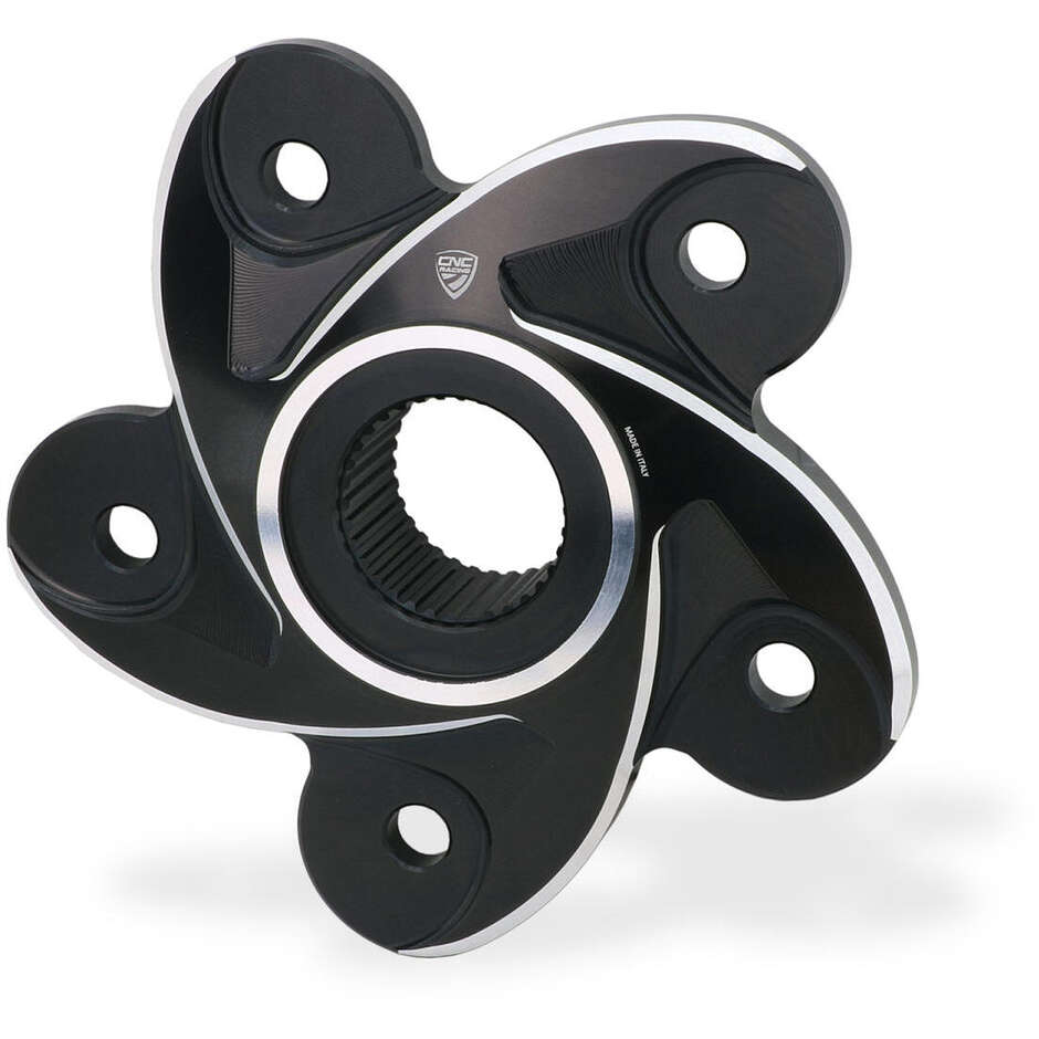 Kronenflansch FL509 Ducati CNC Racing Schwarz Silber