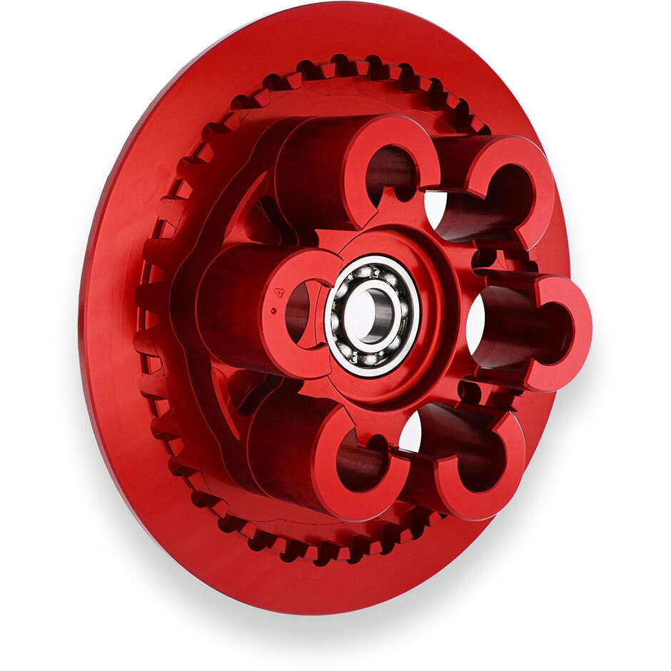 Kupplungsdruckplatte MV Agusta mit Lager CNC Racing SP302 rot