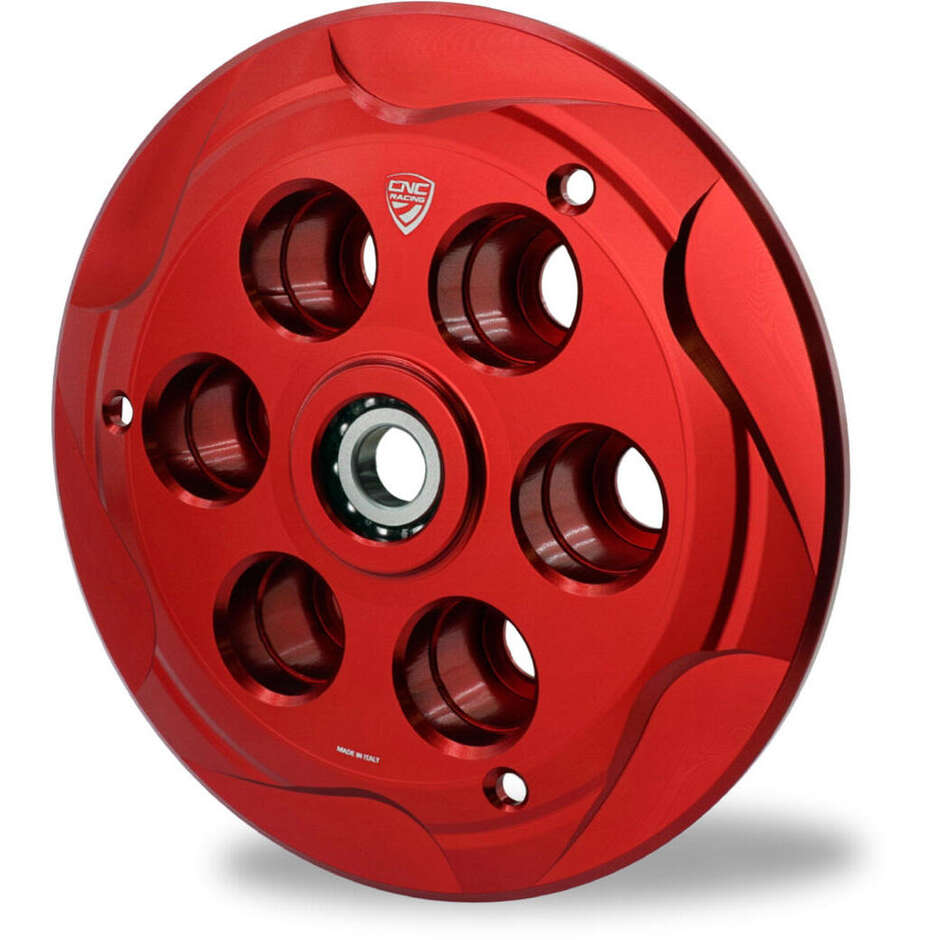 Kupplungsdruckplatte MV Agusta mit Lager CNC Racing SP305 rot
