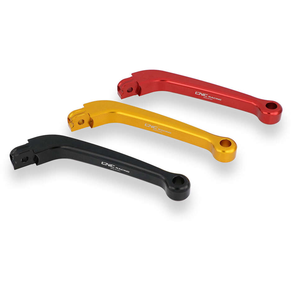 Kupplungshebel LCFA2 - Langes Klappmodell - Endhebel CNC Racing Rot