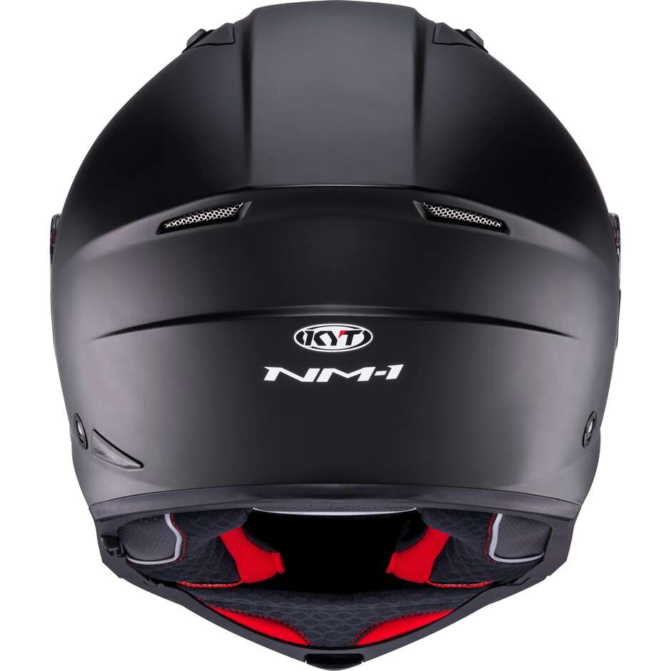 Kyt NM-1 PLAIN Modular Motorcycle Helmet, Matte Black
