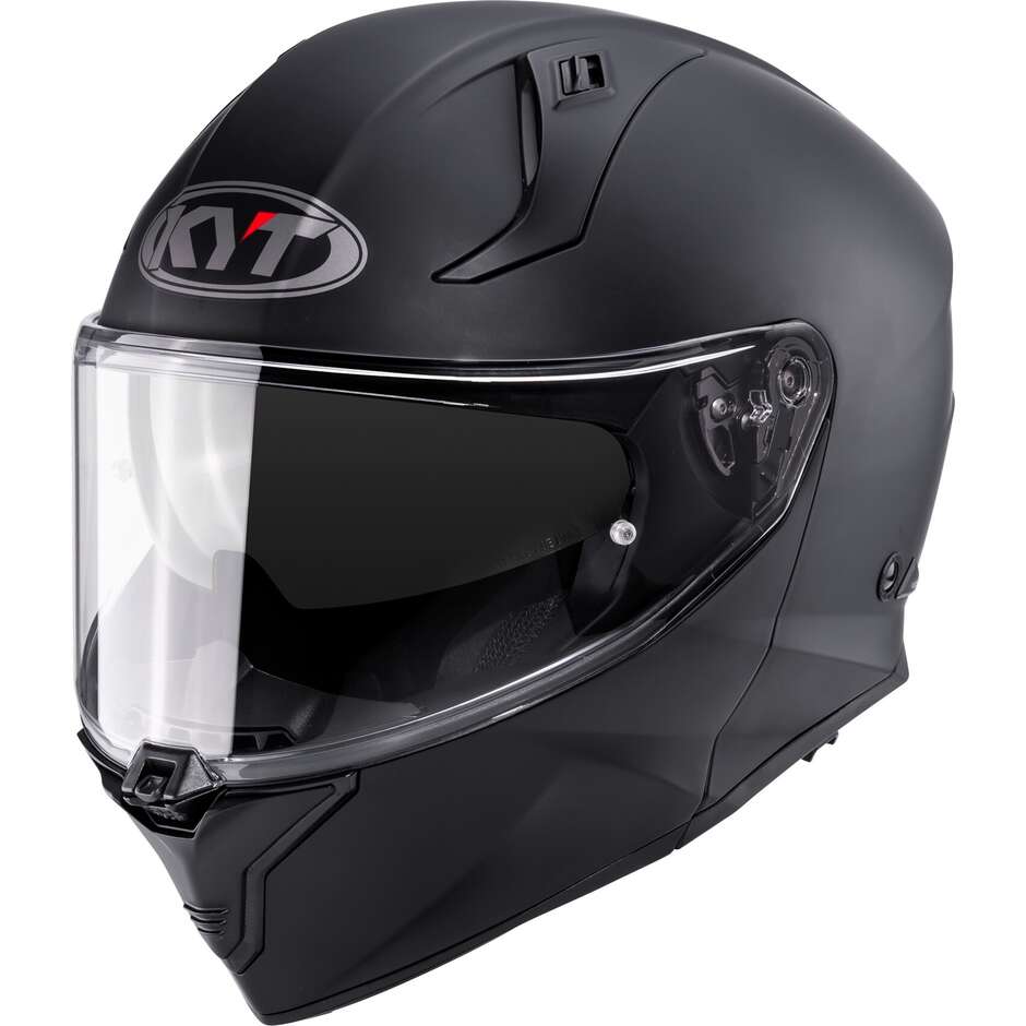 Kyt NM-1 PLAIN Modular-Motorradhelm, Mattschwarz