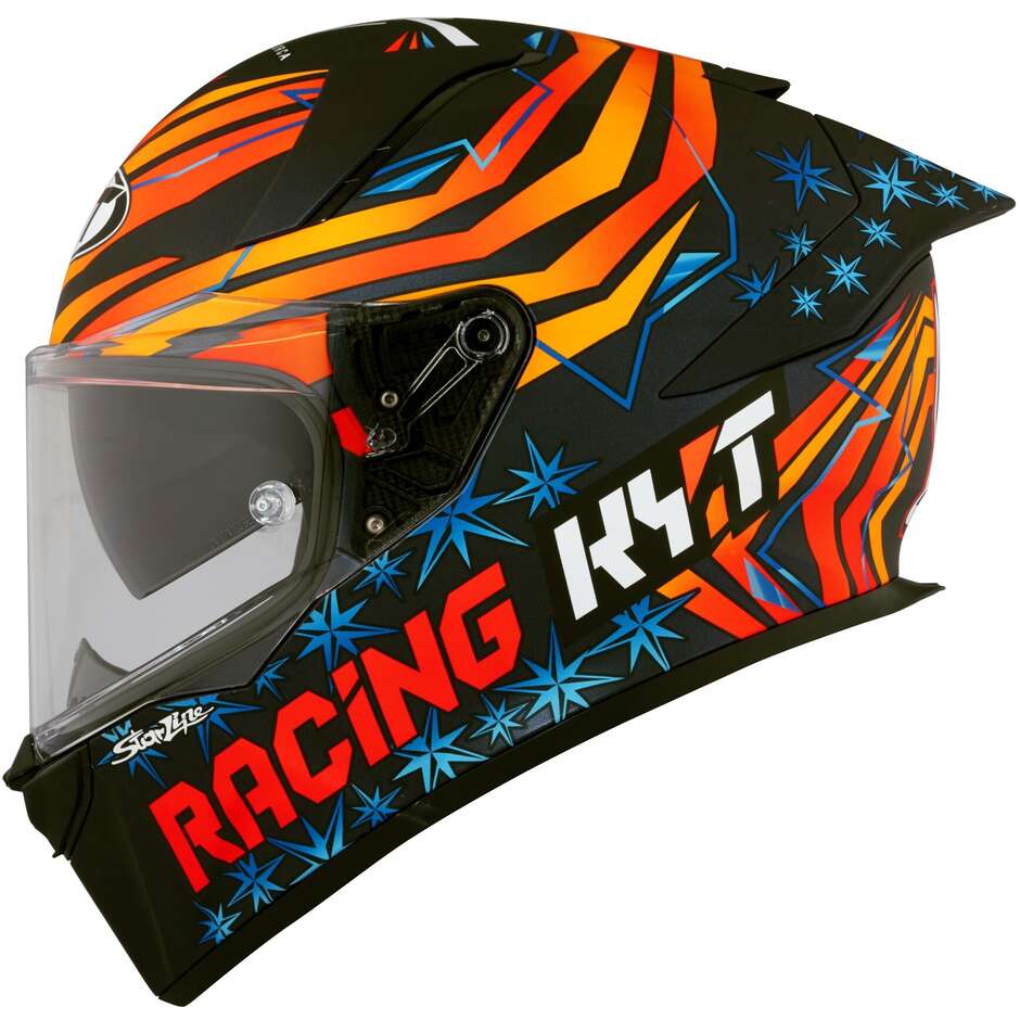 KYT R2R MAX FERNANDEZ 2022 REPLICA Matt Full Face Motorcycle Helmet