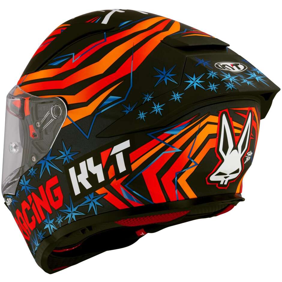 KYT R2R MAX FERNANDEZ 2022 REPLICA Matt Full Face Motorcycle Helmet