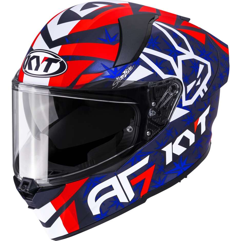 Kyt R2R MAX FERNANDEZ 2025 REPLICA Matt Integralhelm für Tourenmotorräder
