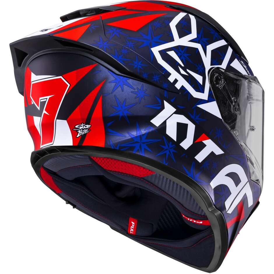 Kyt R2R MAX FERNANDEZ 2025 REPLICA Matt Integralhelm für Tourenmotorräder