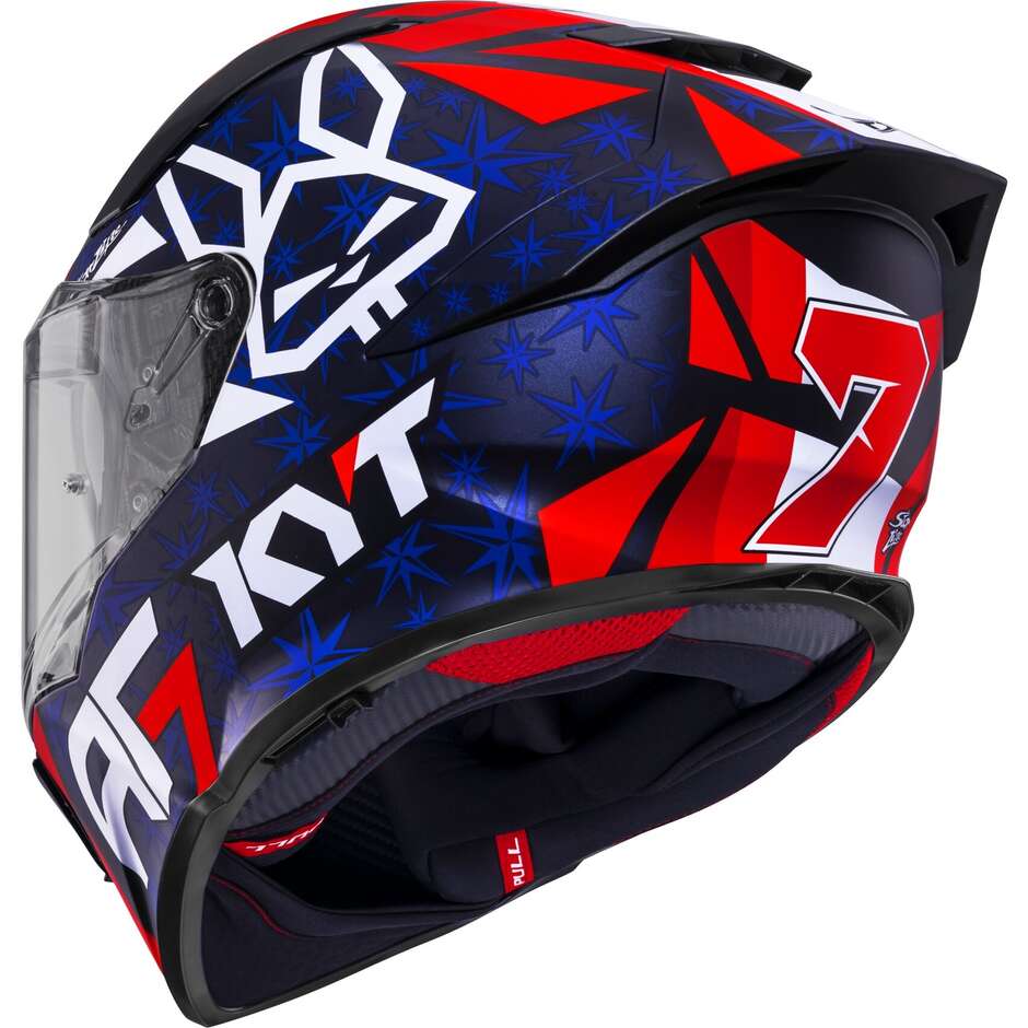 Kyt R2R MAX FERNANDEZ 2025 REPLICA Matt Integralhelm für Tourenmotorräder