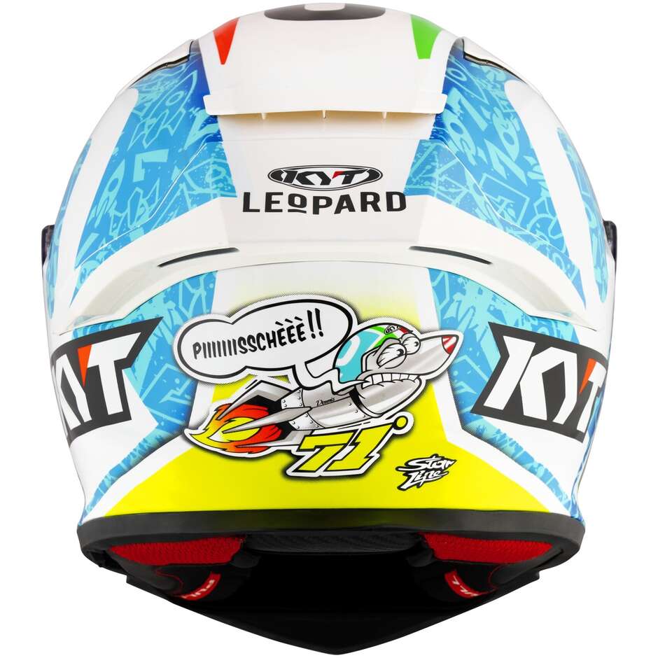 KYT R2R MAX FOGGIA MISANO 2021 REPLICA Full Face Motorcycle Helmet