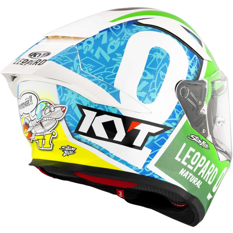KYT R2R MAX FOGGIA MISANO 2021 REPLICA Full Face Motorcycle Helmet