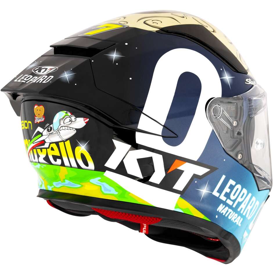 KYT R2R MAX Full Face Motorcycle Helmet FOGGIA MUGELLO 2022 REPLICA