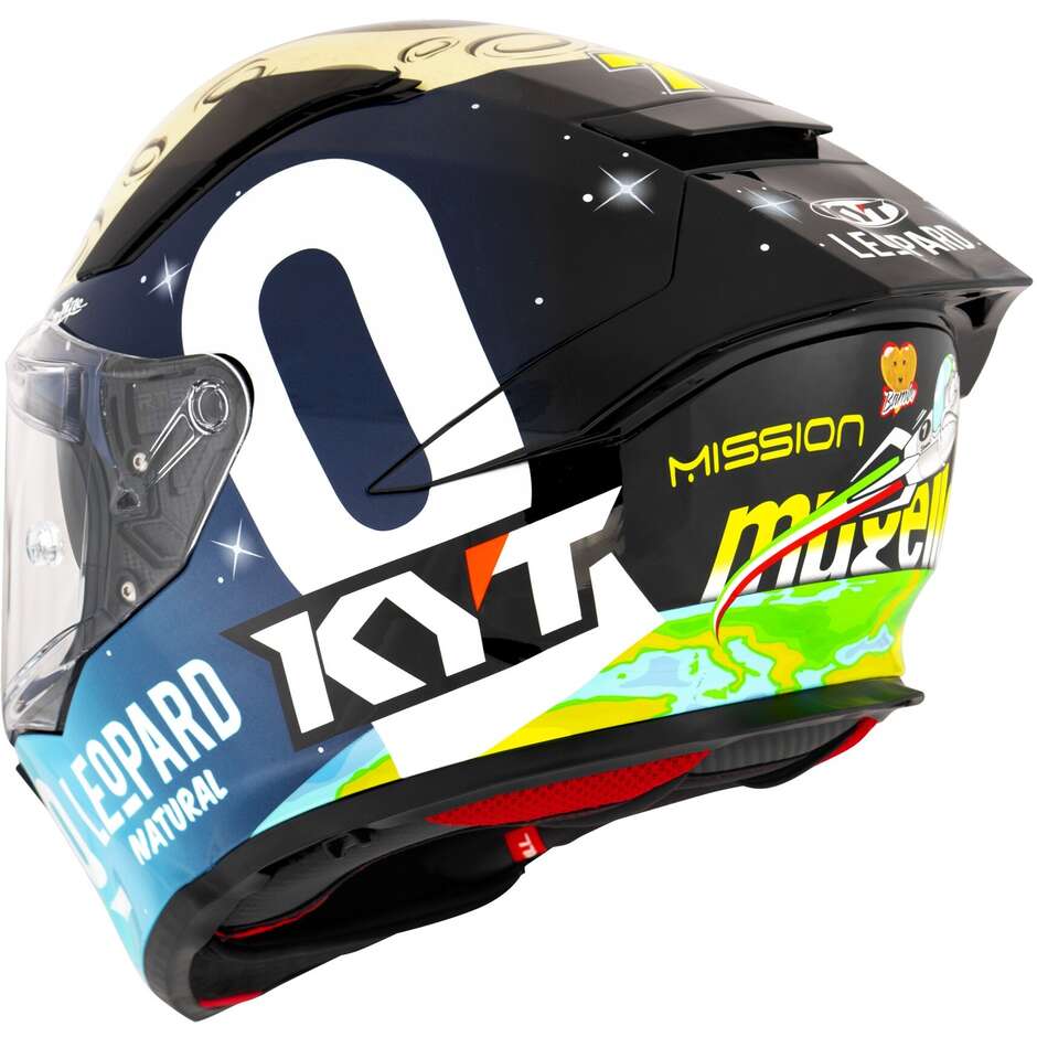 KYT R2R MAX Full Face Motorcycle Helmet FOGGIA MUGELLO 2022 REPLICA