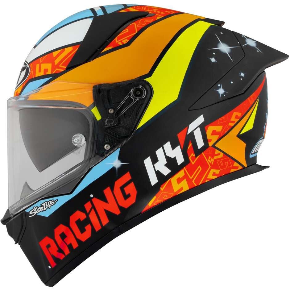 KYT R2R MAX MASIA 2022 REPLICA Matt Full Face Motorcycle Helmet